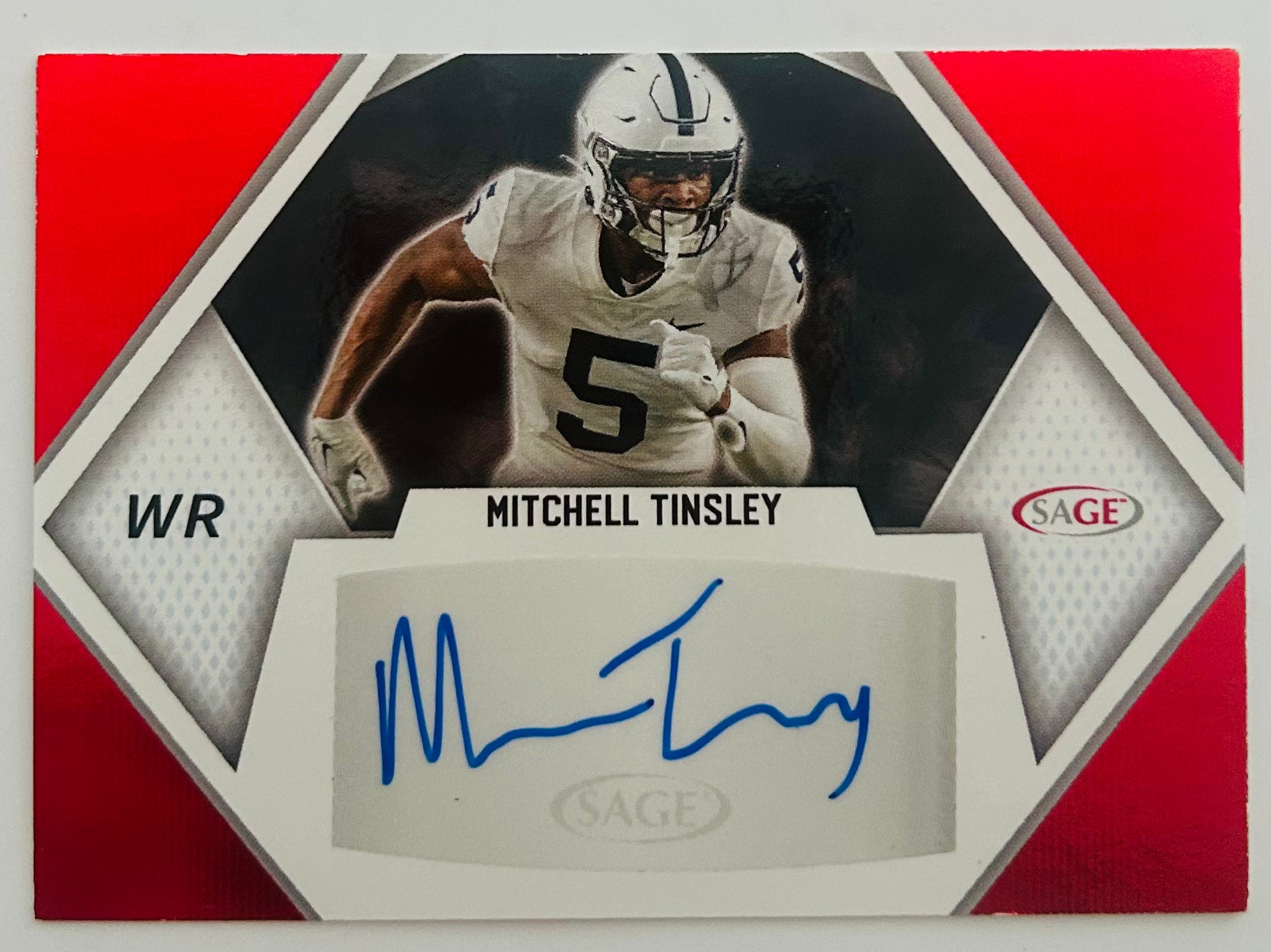 Mitchell Tinsley RC 2023 SAGE HIT Autographs Penn State WR