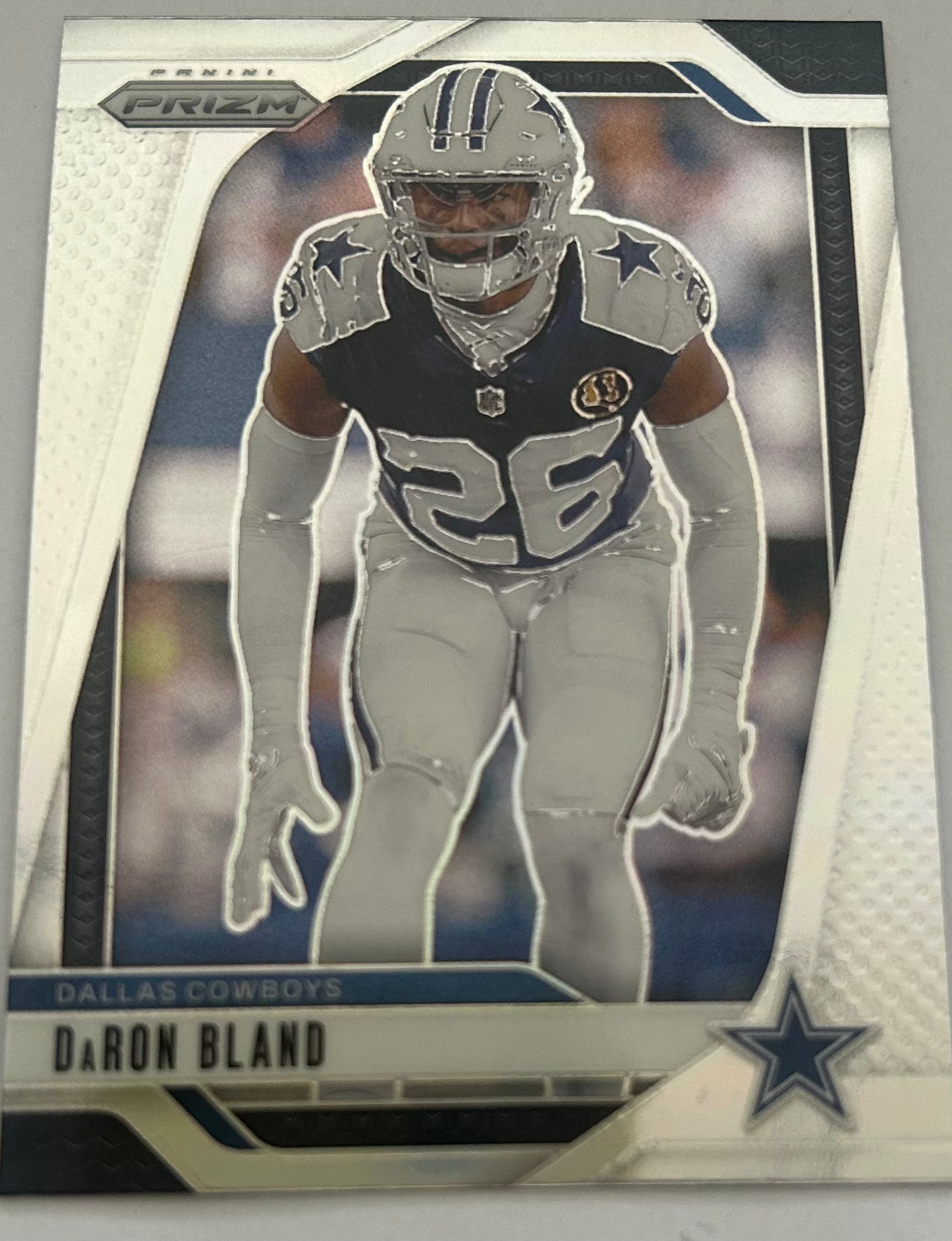 DaRon Bland Cowboys True Silver Prizm Panini #78