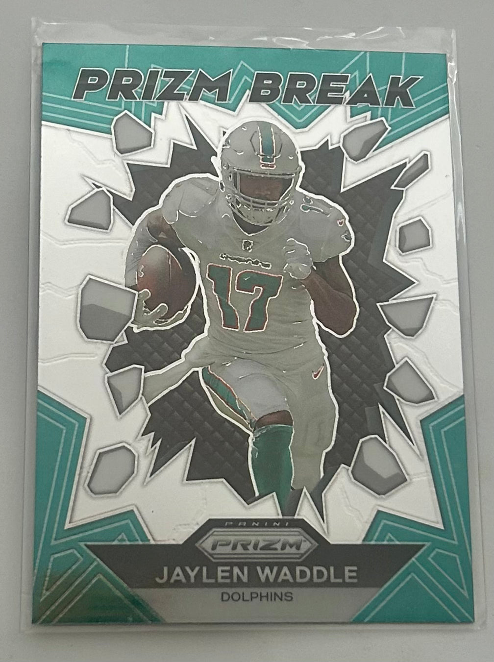 Panini Prizm Break 2023 Jaylen Waddle PB-7 Trading Card